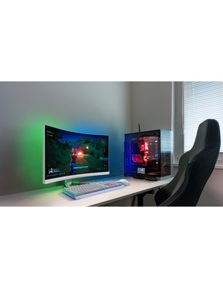 Philips 34M2C5501A/00 Monitor Komputerowy 86,4 Cm (34") 3440 X 1440 Px Wide Quad Hd Lcd Biały