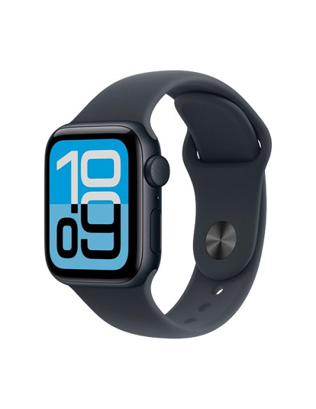 Zegarek Apple Watch Se Mehq4Zr/A (3Nd Generation) Oled 44Mm 368X448Px Czarny Wi-Fi Gps