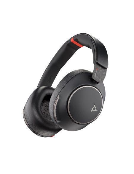 Poly Zestaw Słuchawkowy Voyager Surround 85 Uc Usb-C + Przejściówka Usb-C/A + Podstawka Ładująca