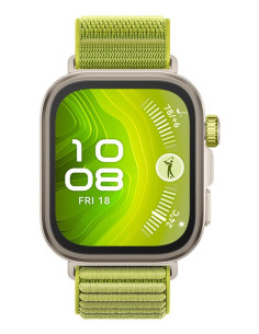 Smartwatch Huawei Watch Fit4 Pro, 3D Woven Žalias Strap, Titanium Body, Seiya-B29