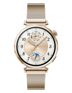 Huawei Watch Gt 5 41Mm | Inteligentny Zegarek | Gps (Satelitarny) | Dioda Amoled | 1,32 Cala | Złoto