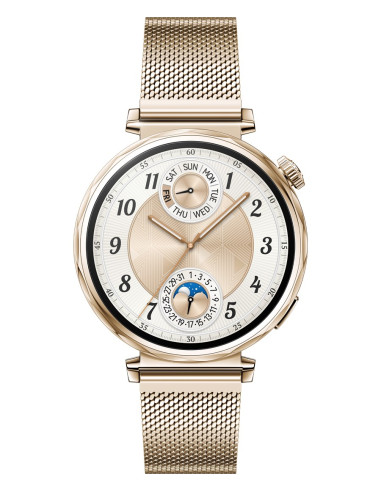 Huawei Watch Gt 5 41Mm | Inteligentny Zegarek | Gps (Satelitarny) | Dioda Amoled | 1,32 Cala | Złoto