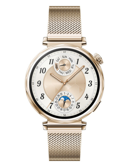 Huawei Watch Gt 5 41Mm | Inteligentny Zegarek | Gps (Satelitarny) | Dioda Amoled | 1,32 Cala | Złoto