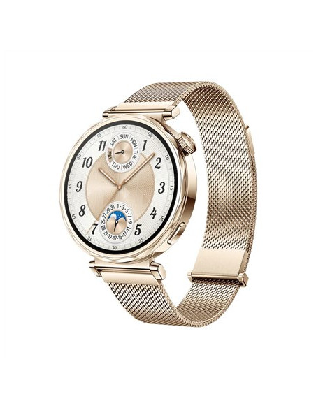 Huawei Watch Gt 5 41Mm | Inteligentny Zegarek | Gps (Satelitarny) | Dioda Amoled | 1,32 Cala | Złoto