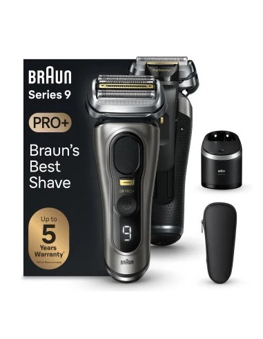 Braun Series 9 Pro+ 9565Cc Wet & Dry Golarka Foliowa Przycinarka Metaliczny