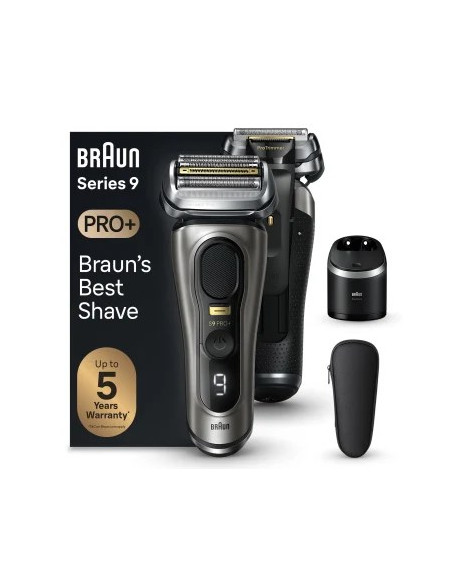 Braun Series 9 Pro+ 9565Cc Wet & Dry Golarka Foliowa Przycinarka Metaliczny