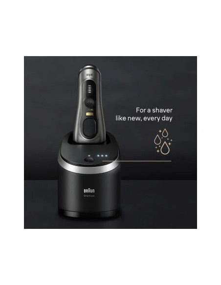 Braun Series 9 Pro+ 9565Cc Wet & Dry Golarka Foliowa Przycinarka Metaliczny