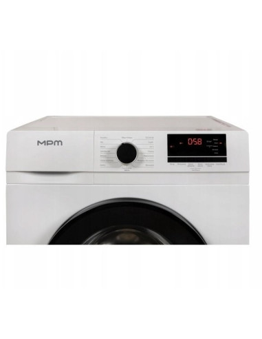 Pralka Automatyczna  Mpm-5712-Pk-45 7Kg 1200 Obr/Min  Funkcja Pary, Silnik Inwenterowy, Eco, Biała