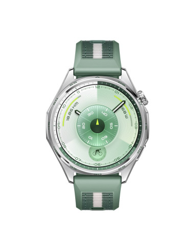 Inteligentny Zegarek Huawei Watch Gt 6 46Mm, Gps, Dioda Amoled, 1,47 Cala, Wodoodporny, Zielony