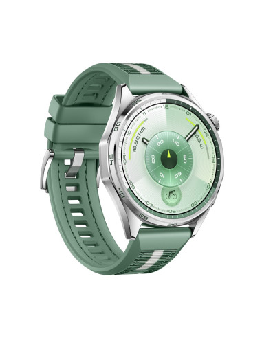 Inteligentny Zegarek Huawei Watch Gt 6 46Mm, Gps, Dioda Amoled, 1,47 Cala, Wodoodporny, Zielony
