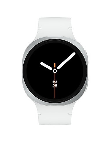 Samsung Galaxy Watch 8 3,81 Cm (1.5") Amoled 44 Mm Cyfrowy 480 X 480 Px Ekran Dotykowy Srebrny Wi-Fi Gps