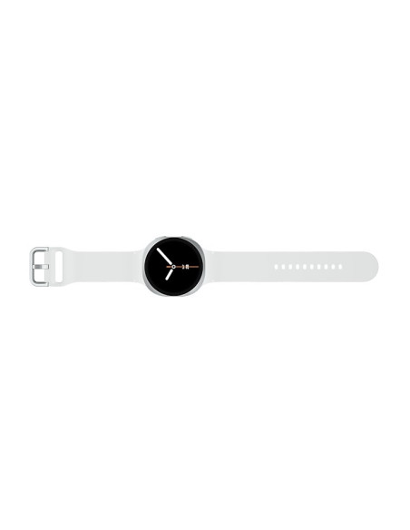 Samsung Galaxy Watch 8 3,81 Cm (1.5") Amoled 44 Mm Cyfrowy 480 X 480 Px Ekran Dotykowy Srebrny Wi-Fi Gps