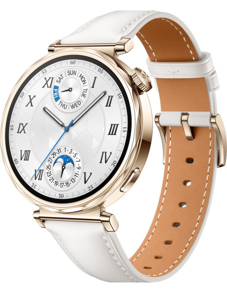 Huawei Watch Gt 5 41Mm | Inteligentny Zegarek | Gps (Satelitarny) | Dioda Amoled | 1,32 Cala | Biały