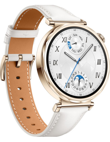 Huawei Watch Gt 5 41Mm | Inteligentny Zegarek | Gps (Satelitarny) | Dioda Amoled | 1,32 Cala | Biały