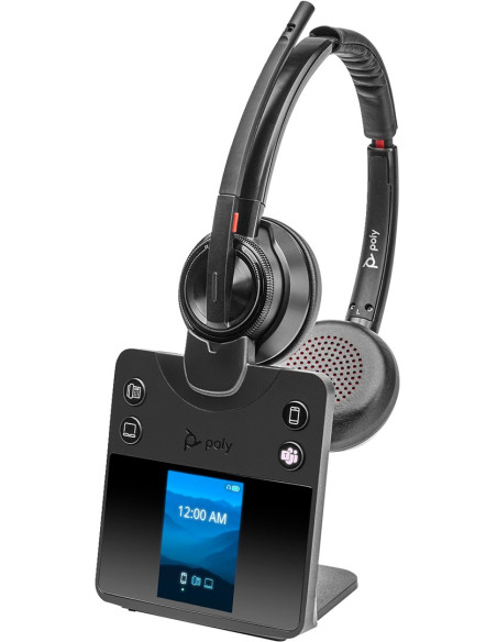 Poly Zestaw Słuchawkowy Savi 8420 Office Stereo Z Certyfikatem Microsoft Teams Dect 1880–1900 Mhz