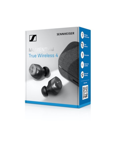 Słuchawki Sennheiser Momentum True Wireless 4 Black Graphite