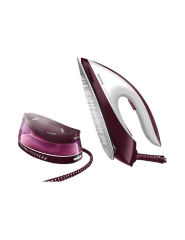 Philips Gc7842/40 Stacja Parowa 2400 W 1,5 L Stopa Steamglide Plus Fioletowy, Biały