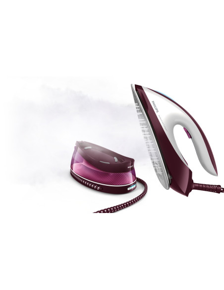 Philips Gc7842/40 Stacja Parowa 2400 W 1,5 L Stopa Steamglide Plus Fioletowy, Biały