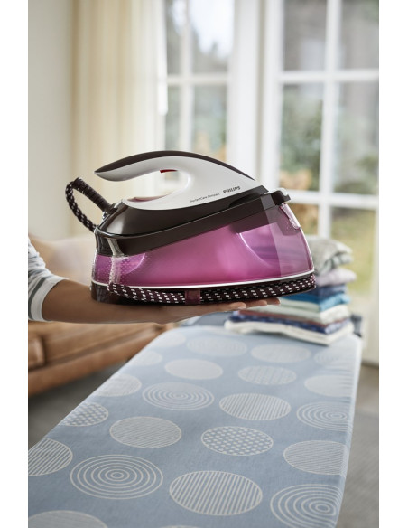 Philips Gc7842/40 Stacja Parowa 2400 W 1,5 L Stopa Steamglide Plus Fioletowy, Biały