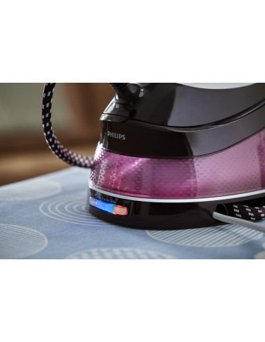 Philips Gc7842/40 Stacja Parowa 2400 W 1,5 L Stopa Steamglide Plus Fioletowy, Biały