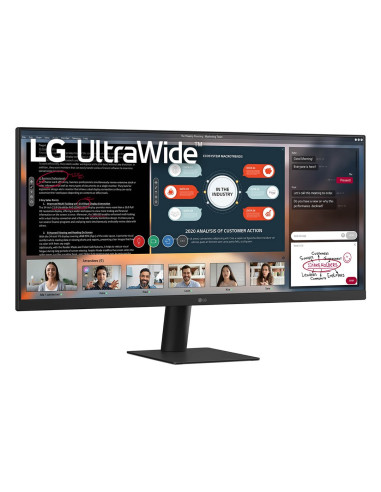 Lg 29U511A-B Monitor Komputerowy 73,7 Cm (29") 2560 X 1080 Px Wfhd Lcd Czarny