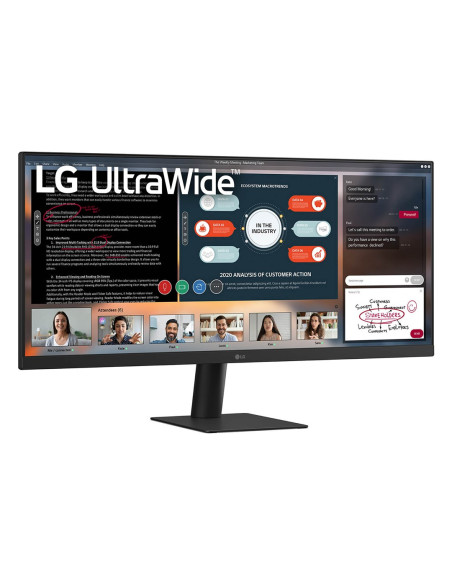 Lg 29U511A-B Monitor Komputerowy 73,7 Cm (29") 2560 X 1080 Px Wfhd Lcd Czarny