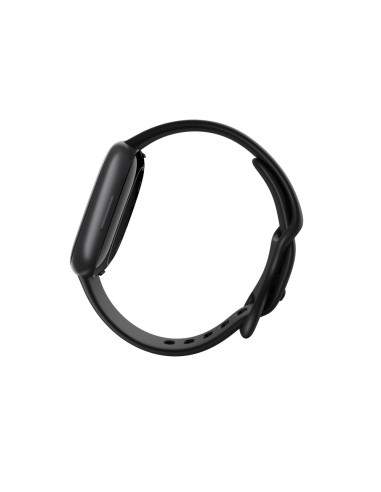 Smart Watch Fitbit Versa 4, Graphite Body With Black Silicone Strap