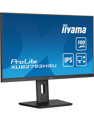 Iiyama Prolite Xub2793Hsu-B7 Monitor Komputerowy 68,6 Cm (27") 1920 X 1080 Px Full Hd Led Czarny