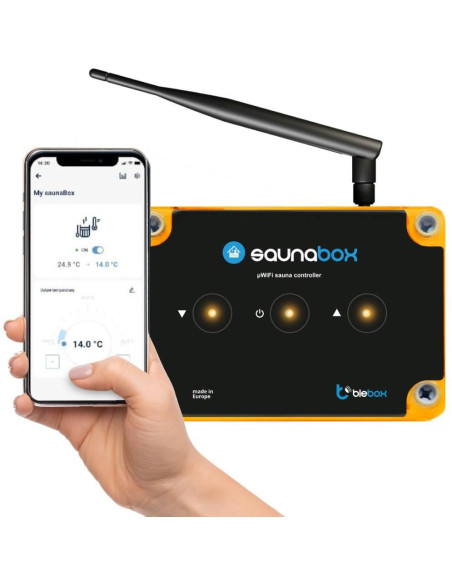 Blebox Saunabox Pro Moduł I/O Sterownik Saun Wifi