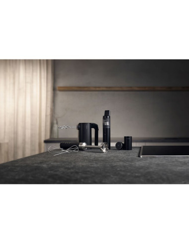 Zestaw Startowy: Bezprzewodowy Mikser Ręczny + Bateria Czarny