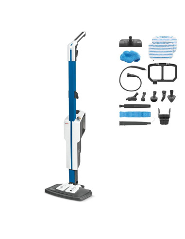 Polti Vaporetto Sv620_Style Mop Parowy 0,5 L 1500 W Niebieski, Biały