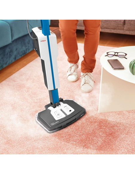 Polti Vaporetto Sv620_Style Mop Parowy 0,5 L 1500 W Niebieski, Biały