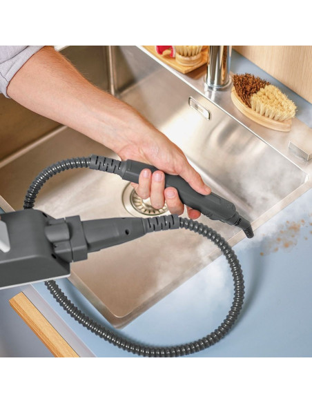 Polti Vaporetto Sv620_Style Mop Parowy 0,5 L 1500 W Niebieski, Biały