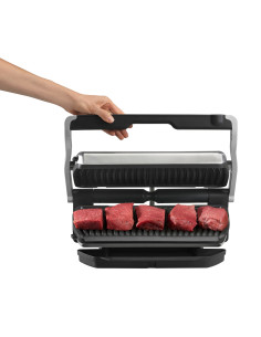 Grill Tefal Optigrill Gc712D34 (Stołowy-Zamknięty  2000W  Kolor Inox) 2