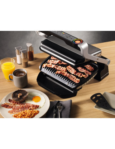 Grill Tefal Optigrill Gc712D34 (Stołowy-Zamknięty  2000W  Kolor Inox)