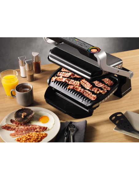 Grill Tefal Optigrill Gc712D34 (Stołowy-Zamknięty  2000W  Kolor Inox)