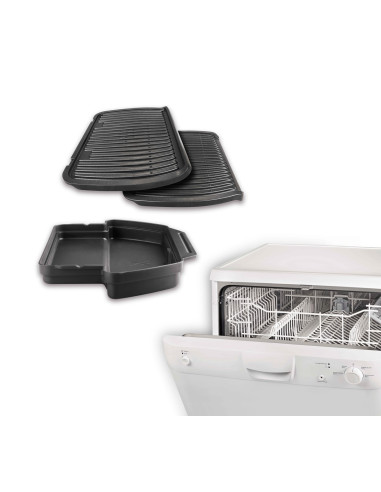 Grill Tefal Optigrill Gc712D34 (Stołowy-Zamknięty  2000W  Kolor Inox)