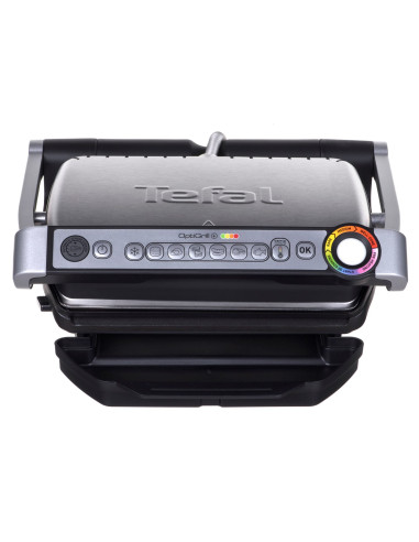 Grill Tefal Optigrill Gc712D34 (Stołowy-Zamknięty  2000W  Kolor Inox)