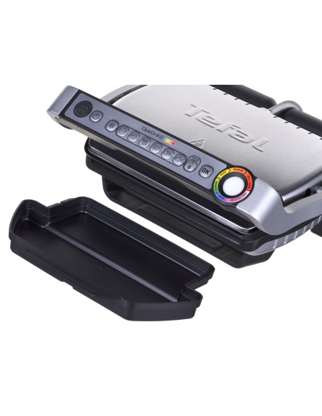 Grill Tefal Optigrill Gc712D34 (Stołowy-Zamknięty  2000W  Kolor Inox)