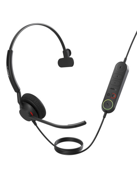Jabra 4093-419-279 Słuchawki/Zestaw Słuchawkowy Przewodowa Opaska Na Głowę Biuro/Centrum Telefoniczne Usb Typu-A Bluetooth Czarn