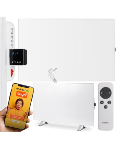 Promiennik Podczerwieni Cronos Synthelith Pro Crp-500Twp 500W Wifi, Pilot, Biały