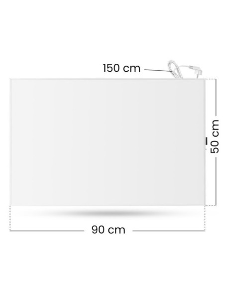 Promiennik Podczerwieni Cronos Synthelith Pro Crp-500Twp 500W Wifi, Pilot, Biały