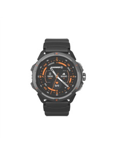 Zegarek Inteligentny Z Gps Satelitarnym, Dioda Amoled, 1,5", Wodoodporny, Czarny