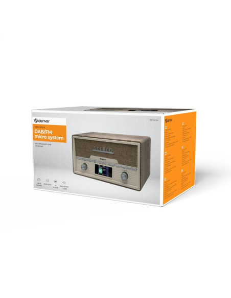 Denver Mda-525Lw Osobisty Odtwarzacz Cd Drewno