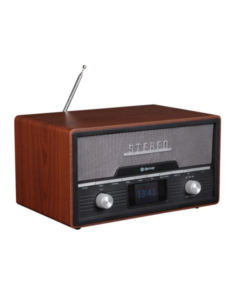Denver Mda-525Dw Osobisty Odtwarzacz Cd Drewno