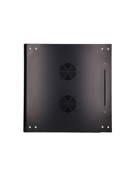 Extralink Szafa Rack 12U 600X600 Czarna Montowana Na Ścianie