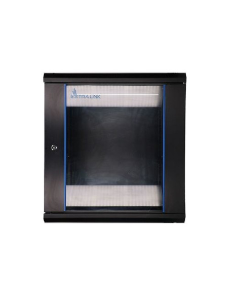 Extralink Szafa Rack 12U 600X600 Czarna Montowana Na Ścianie