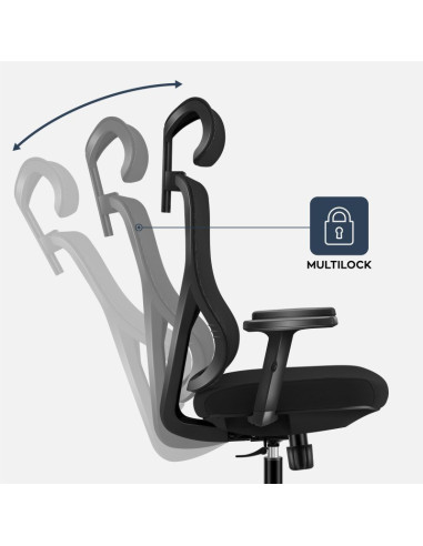 Fotel Obrotowy Manager 3.3 Black