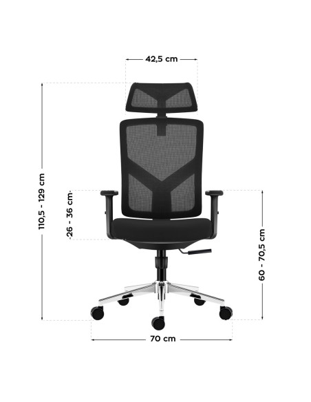 Fotel Obrotowy Manager 3.3 Black