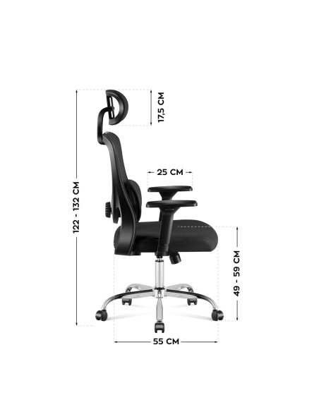 Fotel Obrotowy Manager 3.3 Black